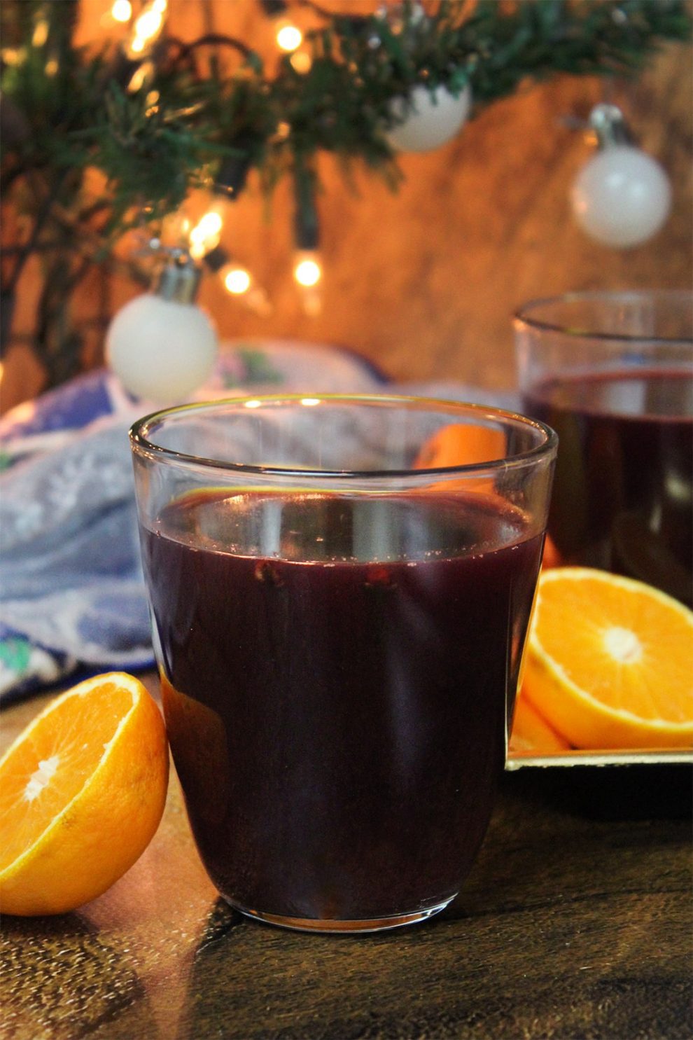 Grzaniec z whisky i sokiem pomarańczowym